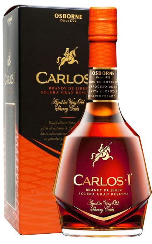 Immagine di BRANDY CARLOS I SOLERA GRAN RES. OSBORNE - DE JEREZ -70CL -ASTUCCIATO