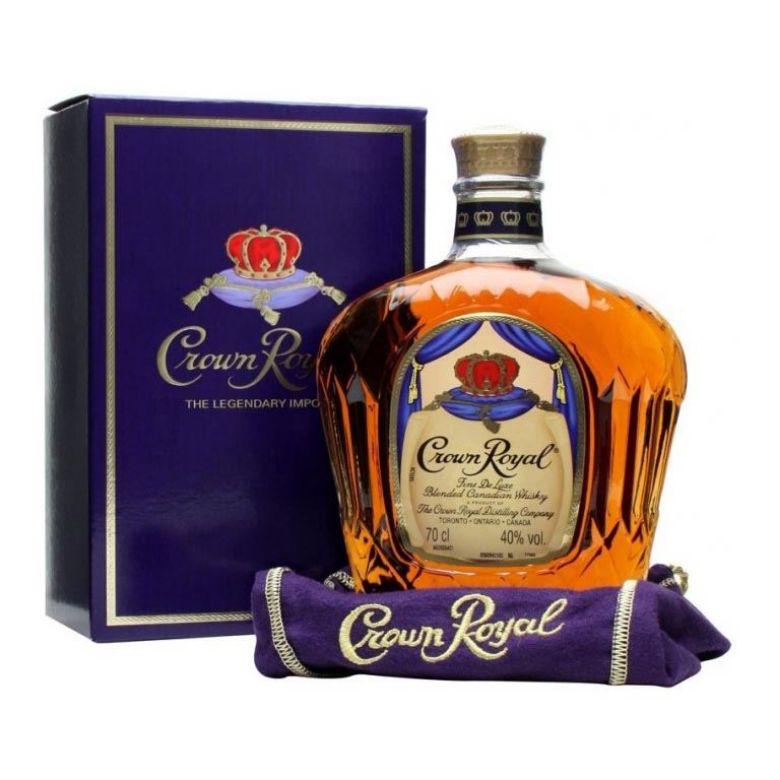 Immagine di WHISKY CROWN ROYAL FINE DELUXE -70CL - THE LEGENDARY IMPORT-ASTUCCIATO