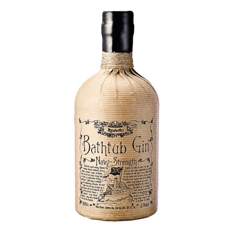 Immagine di GIN ABLEFORTH'S  BATHTUB NAVY STRENGTH - 70CL