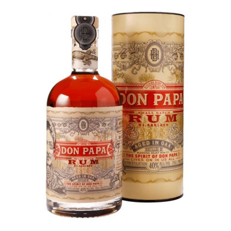 Immagine di RUM DON PAPA MT.KANLAON  - 70CL ASTUCCIA