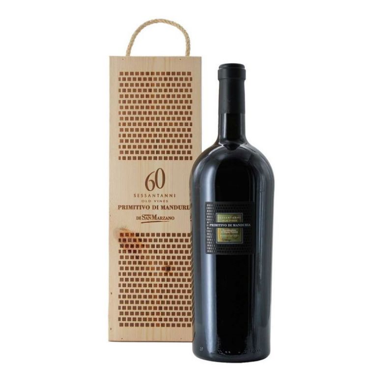 Immagine di VINO SAN MARZANO SESSANTANNI 2013-1,5LT - PRIMITIVO DI MANDURIA DOP CASSA LEGNO