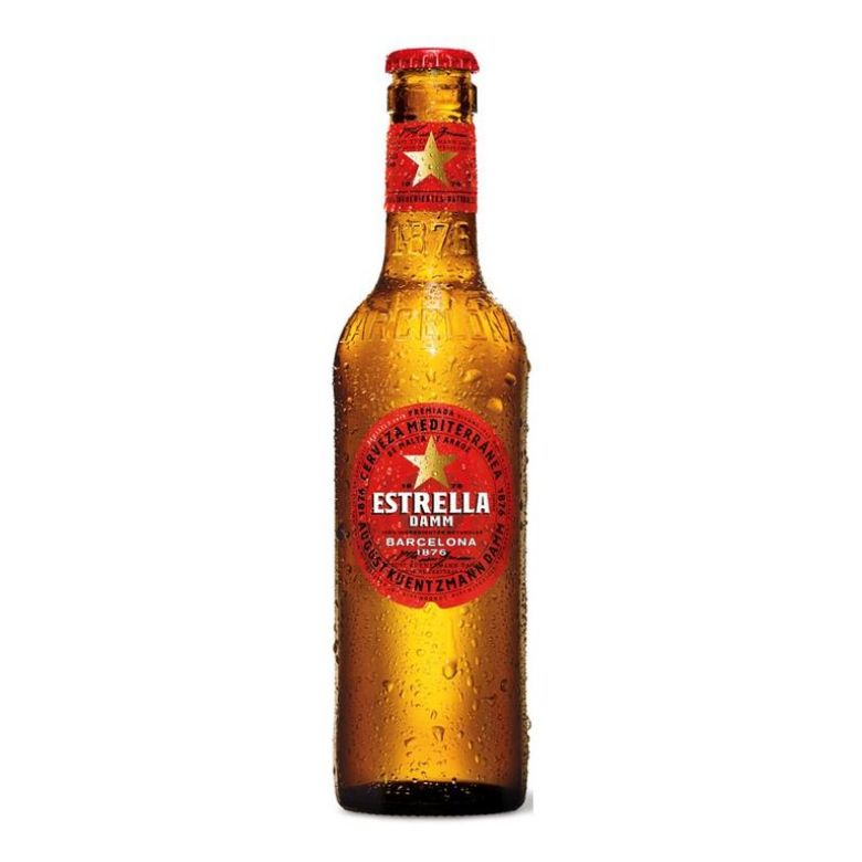 Immagine di BIRRA ESTRELLA DAMM-33CL - Confezione da 24 Bottiglie -