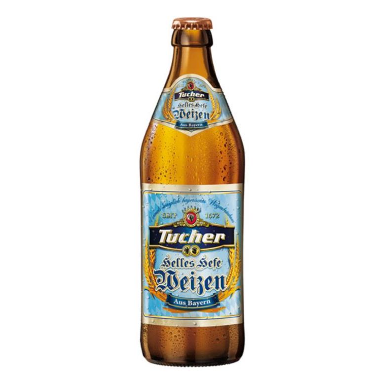 Immagine di BIRRA TUCHER HELLES HEFE WEIZEN-50CL - Confezione da 20 Bottiglie -