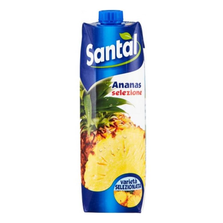Immagine di SANTAL "ANANAS" 100% BRICK - 1LT - Confezione da 12 Bottiglie - LINEA PRISMA