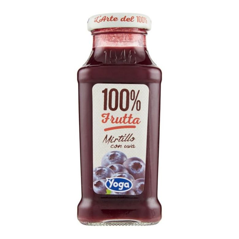 Immagine di YOGA 100% "MIRTILLO CON UVA" - 20CL - Confezione da 12 Bottiglie