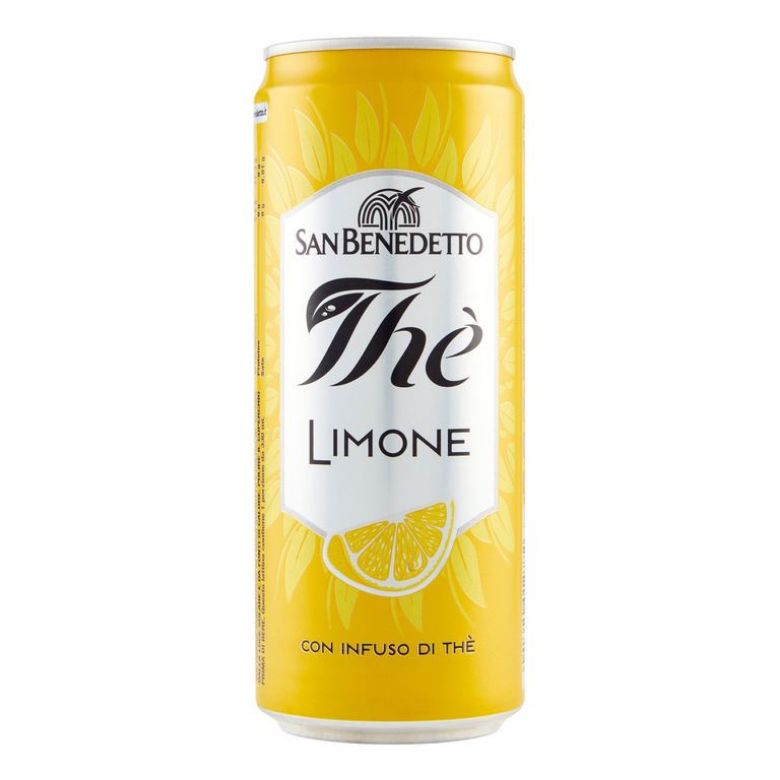 Immagine di SAN BENEDETTO THÈ A LIMONE-33CL - Confezione da 24 Barattoli - LATTINA