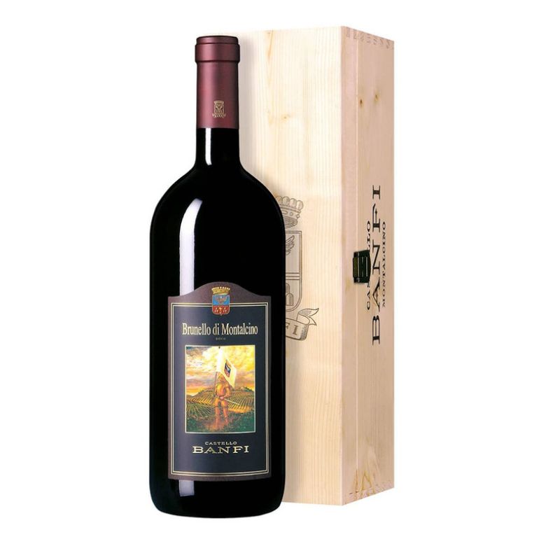 Immagine di VINO CASTELLO BANFI BRUNELLO 2015 - DI MONTALCINO DOCG CASSA IN LEGNO -6LT