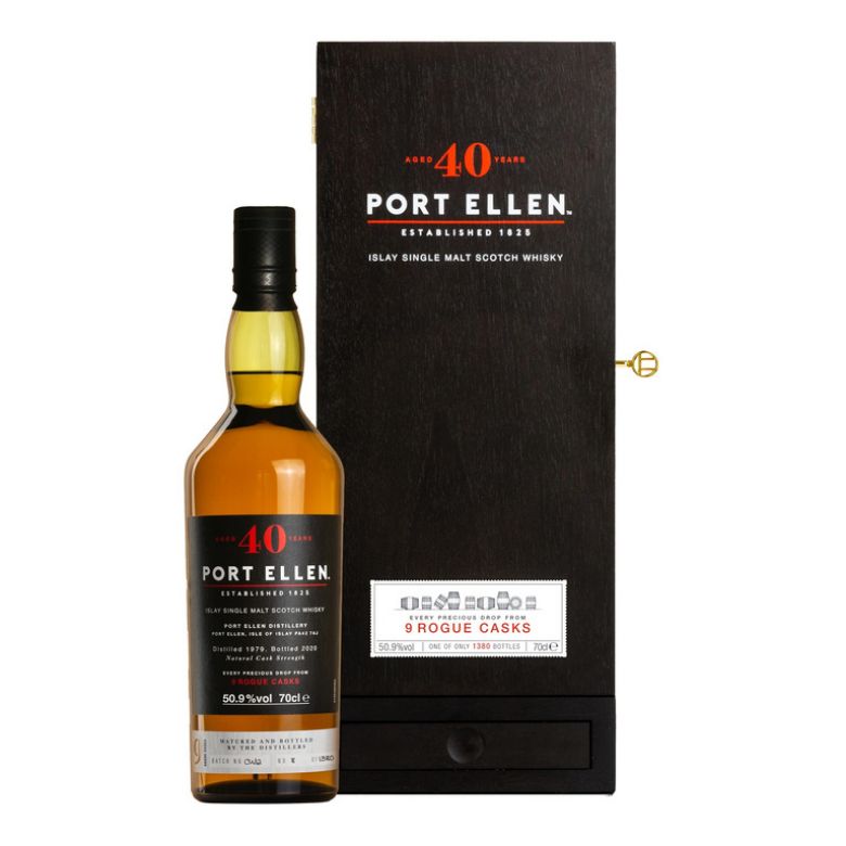 Immagine di WHISKY PORT ELLEN CASK 40YEARS OLD - 70CL- SINGLE MALT - ASTUCCIO