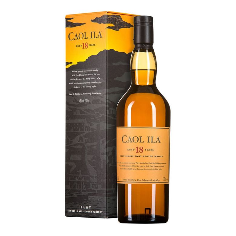 Immagine di WHISKY CAOL ILA 18 YEARS OLD - SINGLE MALT AMERICAN EX-BOURBON-ASTUCCIO