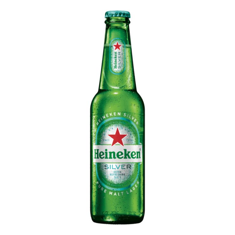 Immagine di BIRRA HEINEKEN-33CL SILVER - Confezione da 24 Bottiglie -