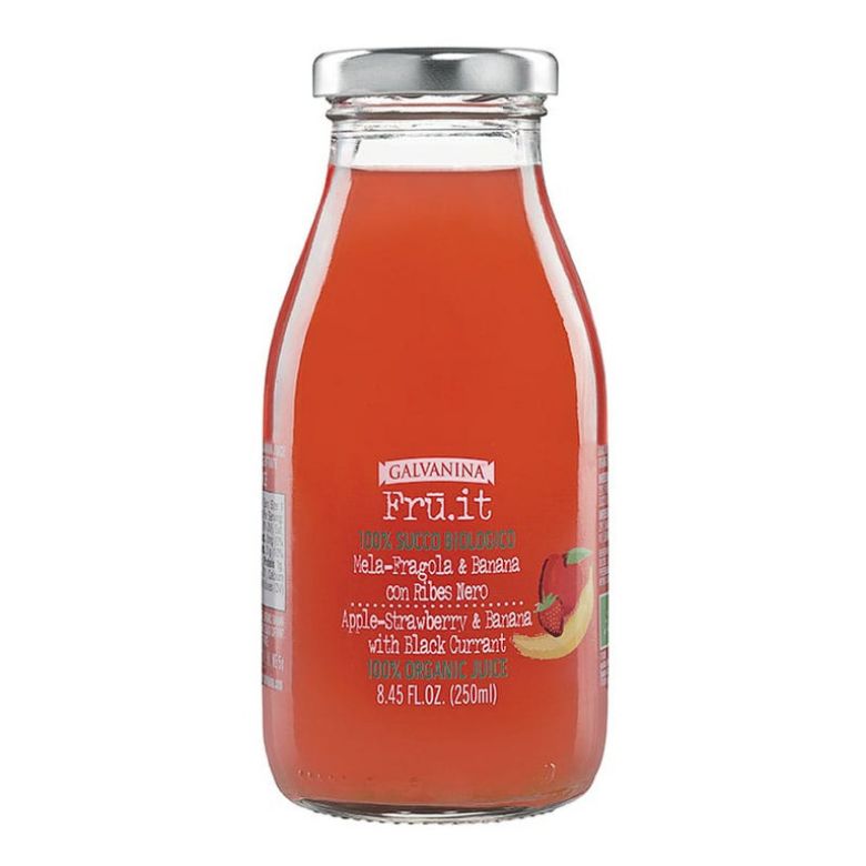 Immagine di SUCCO BIO MELA FRAG BAN GALVANINA 25 cl - Confezione da 12 Bottiglie