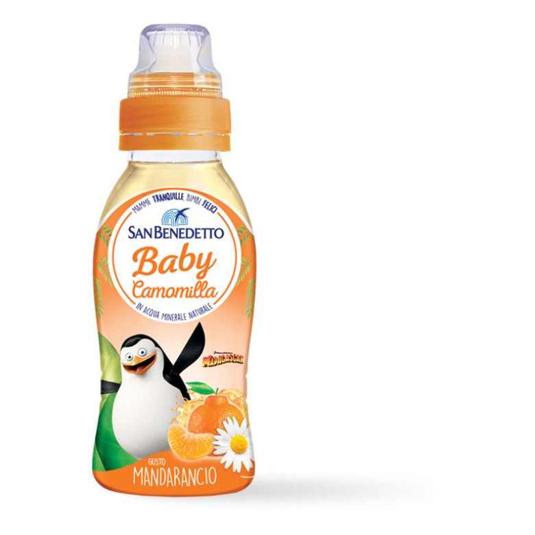 Immagine di BABY DRINK 25CL CAMOMILLA/MANDARANCIO PP - Confezione da 24 Bottiglie -
