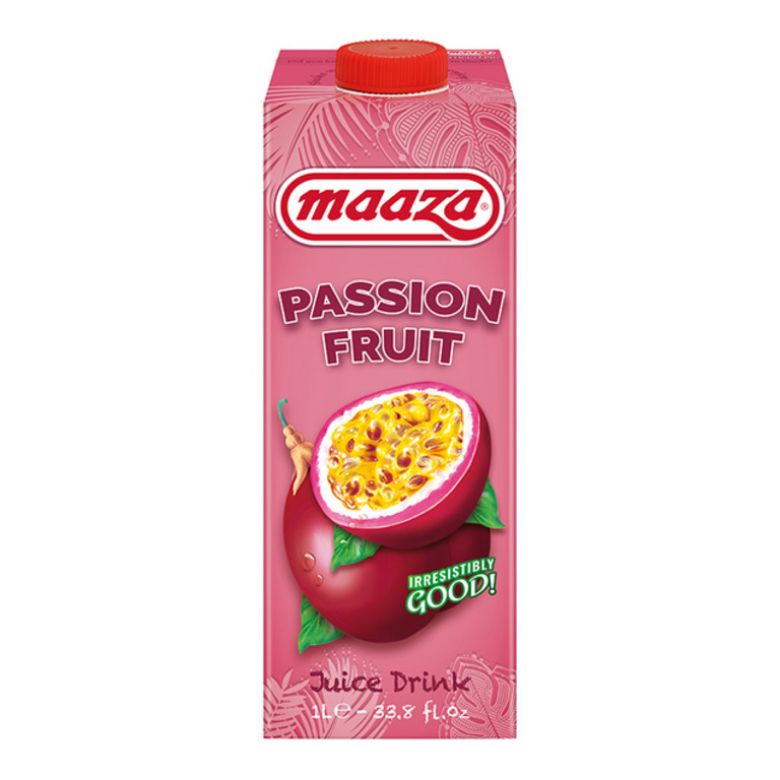 Immagine di MAAZA SUCCO PASSION FRUIT  BRICK - 1LT - Confezione da 12 Bottiglie -