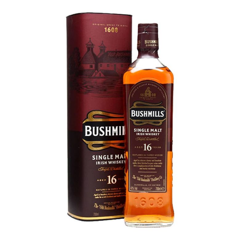 Immagine di WHISKY BUSHMILLS AGED 16 YEARS - ASTUCCIATO - 70CL