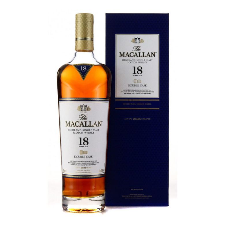 Immagine di WHISKY THE MACALLAN - 18 YEAR OLD - 70CL - DOUBLE CASK MATURED-2022-ASTUCCIATO