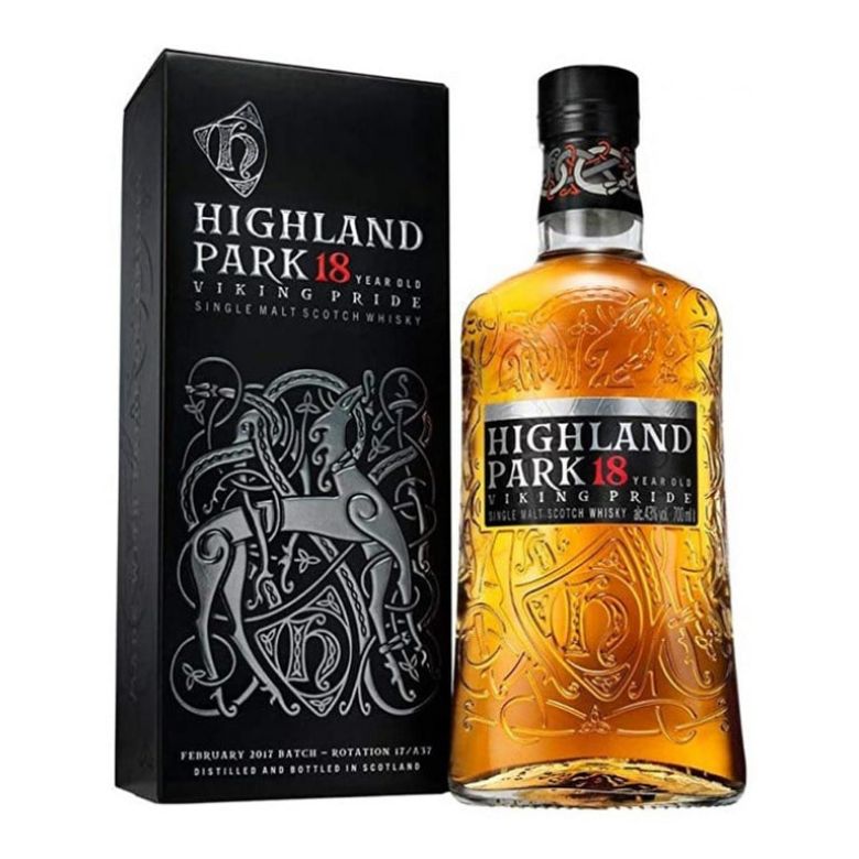 Immagine di WHISKY HIGHLAND PARK 18 YEAR OLD-70CL - SINGLE MALT SCOTCH VIKING PRIDE-ASTUCC