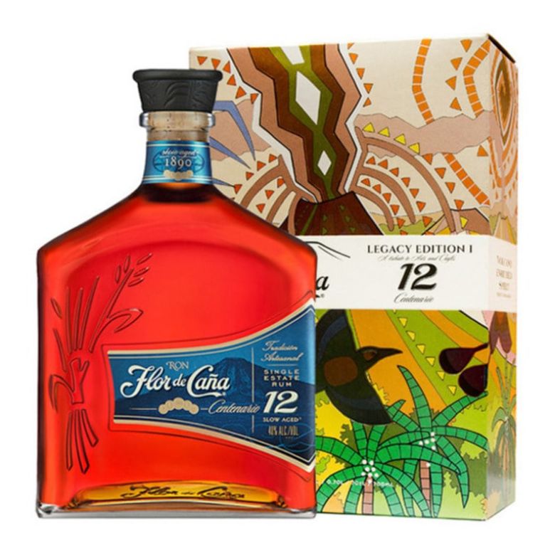 Immagine di RUM FLOR DE CAÑA GRAND RESERVE 12YEARS - LEGACY EDITION I -CENTENARIO 70CL-ASTUCC