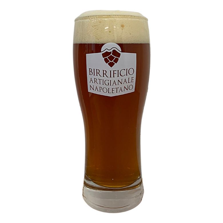 Immagine di BICCHIERE VETRO N'ARTIGIANA 0,25 - Confezione da 6 Bicchieri - BIRRIFICIO ARTIGIANALE NAPOLETANO