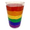 Immagine di BICCHIERI ARCOBALENO ABSOLUT PLASTICA - Confezione da 6 Bicchieri - COD: 8a724