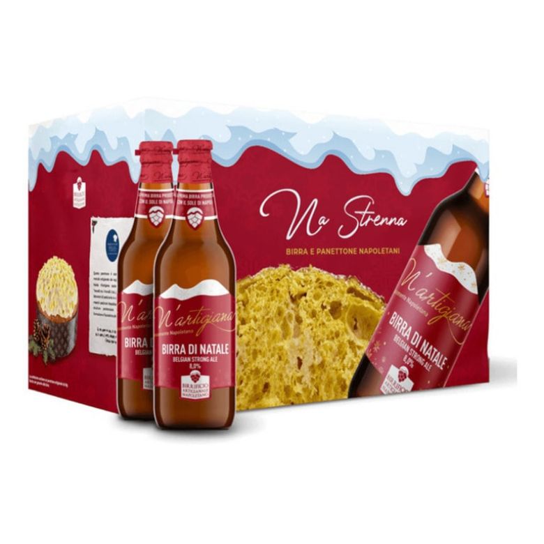 Immagine di SCATOLA COMPATTA 280x210x360 ARTICO - CODICE 33072P PANETTONE+BOTTIGLIA