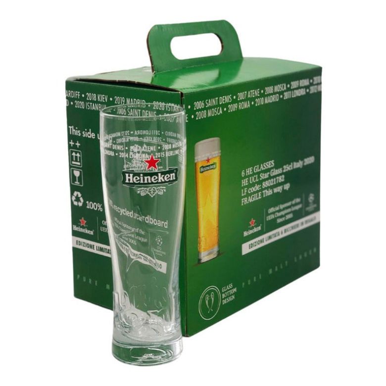 Immagine di BICCHIERI HEINEKEN STAR U.C.L HKN 25CL