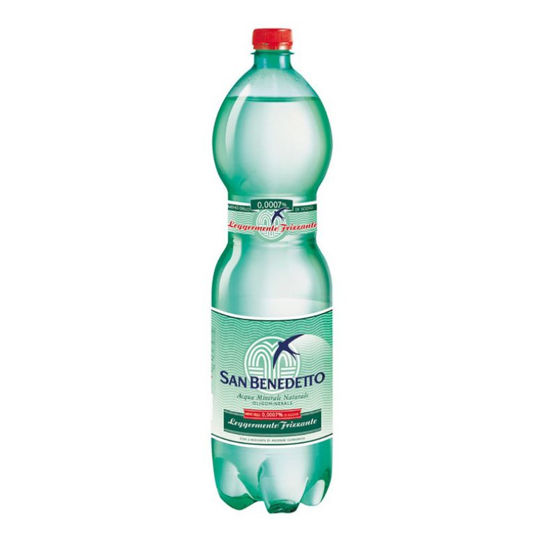 Immagine di ACQUA SAN BENEDETTO FONTE PRIMAVERA 1,5L - Confezione da 6 Bottiglie - LEGGERMENTE FRIZZANTE PET