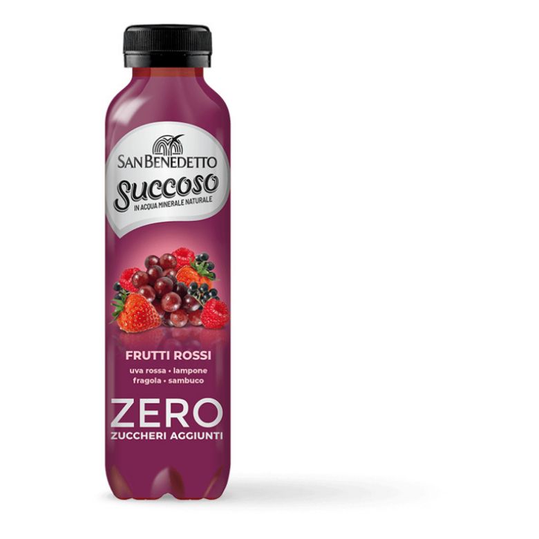 Immagine di SAN BENEDETTO SUCCOSO FRUTTI ROSSI-40CL - Confezione da 12 Bottiglie - ZERO BIO