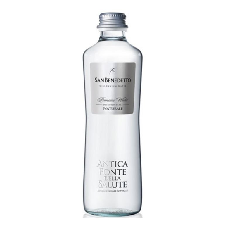 ACQUA SAN BENEDETTO FONTE ANTICA-33CL - Confezione da 24 Bottiglie -  NATURALE VAP - Top Bevande