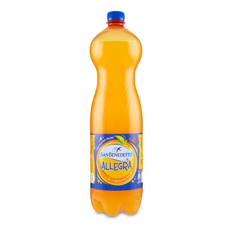 Immagine di SAN BENEDETTO ARANCIATA ALLEGRA 1,5LT - Confezione da 6 Bottiglie -