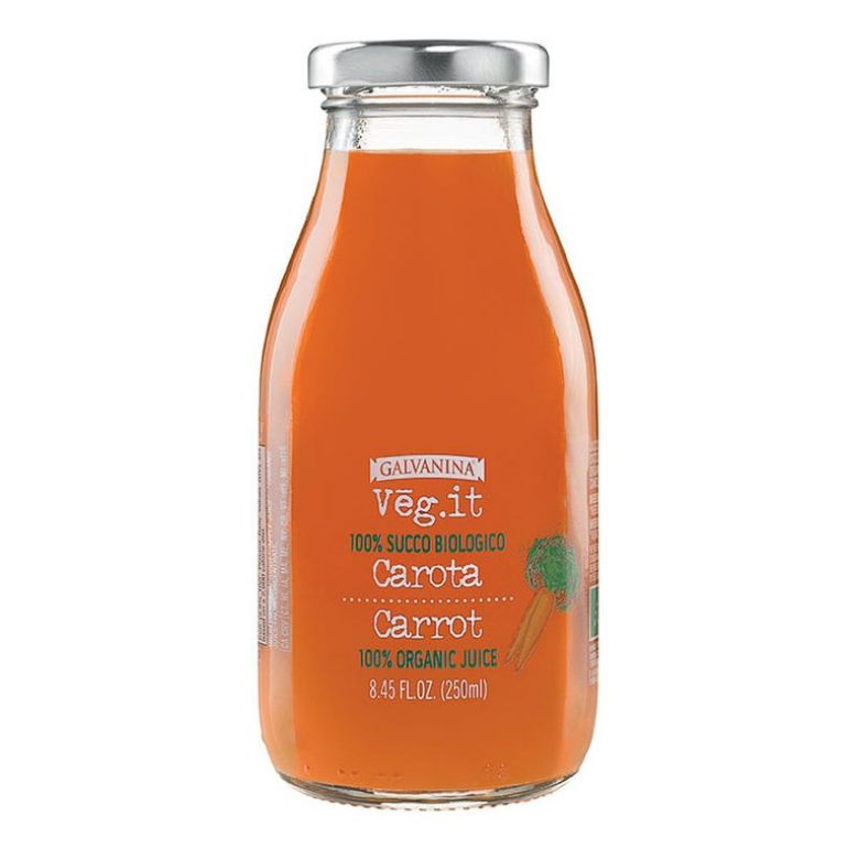 Immagine di SUCCO BIO CAROTA GALVANINA 250 CL - Confezione da 12 Bottiglie