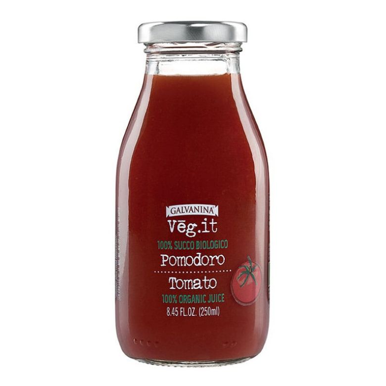 Immagine di GALVANINA SUCCO DI POMODORO BIO-25CL - Confezione da 12 Bottiglie - CENTRIFUGATO