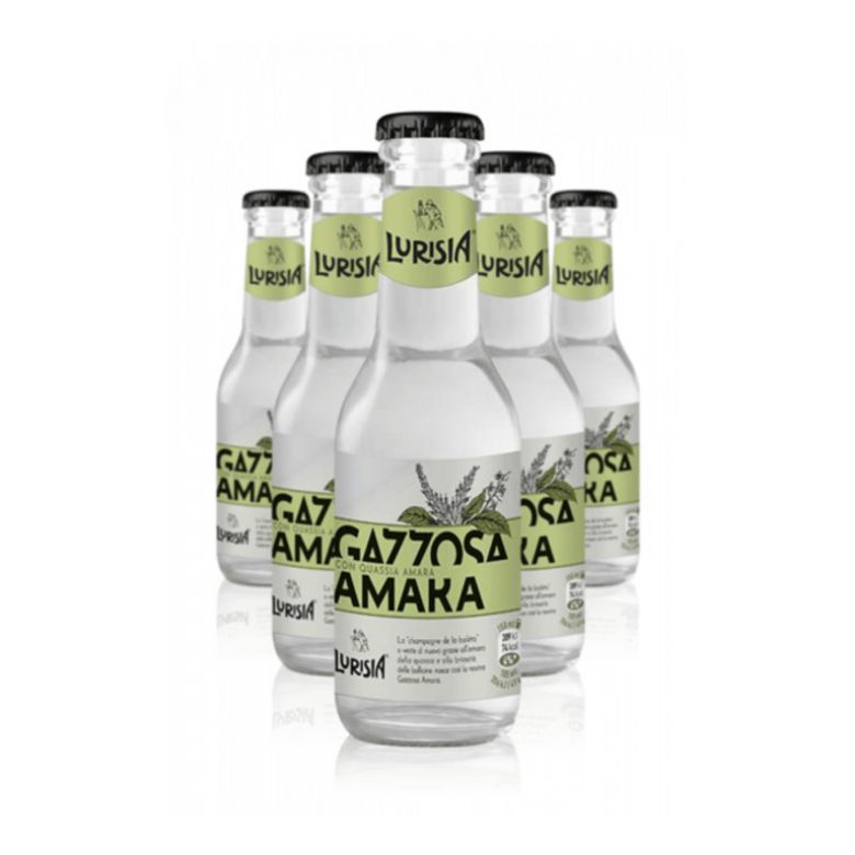 Immagine di GAZZOSA AMARA CON QUASSIA LURISIA 150ML - Confezione da 30 Bottiglie