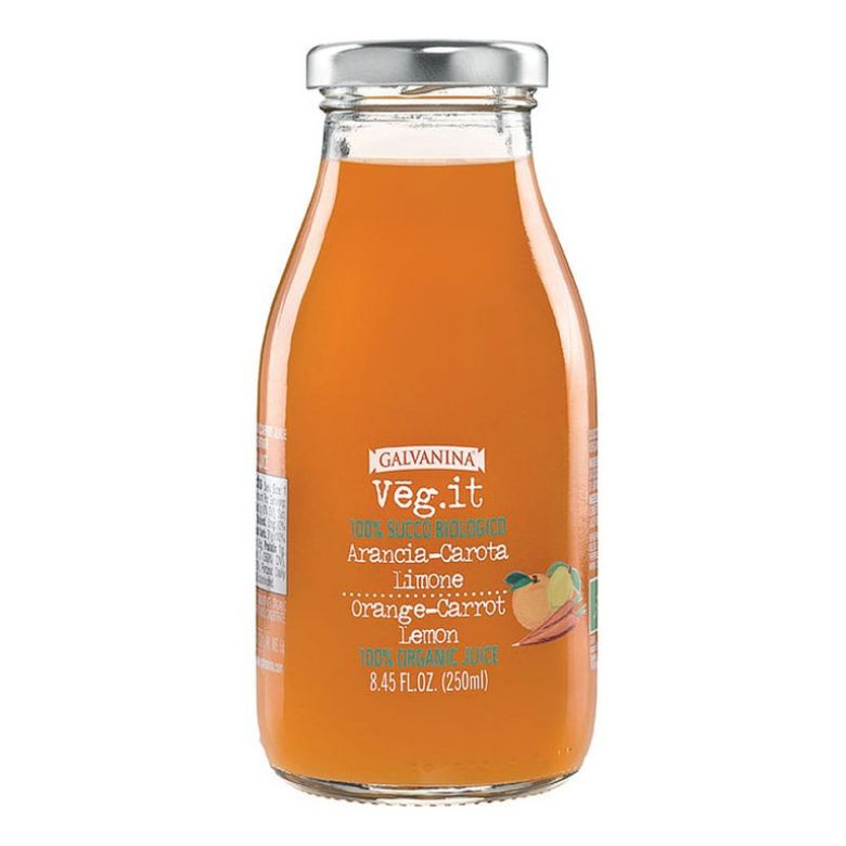 Immagine di SUCCO BIO ARANCIA CAROTA LIM. GALVANINA - Confezione da 12 Bottiglie - 25CL