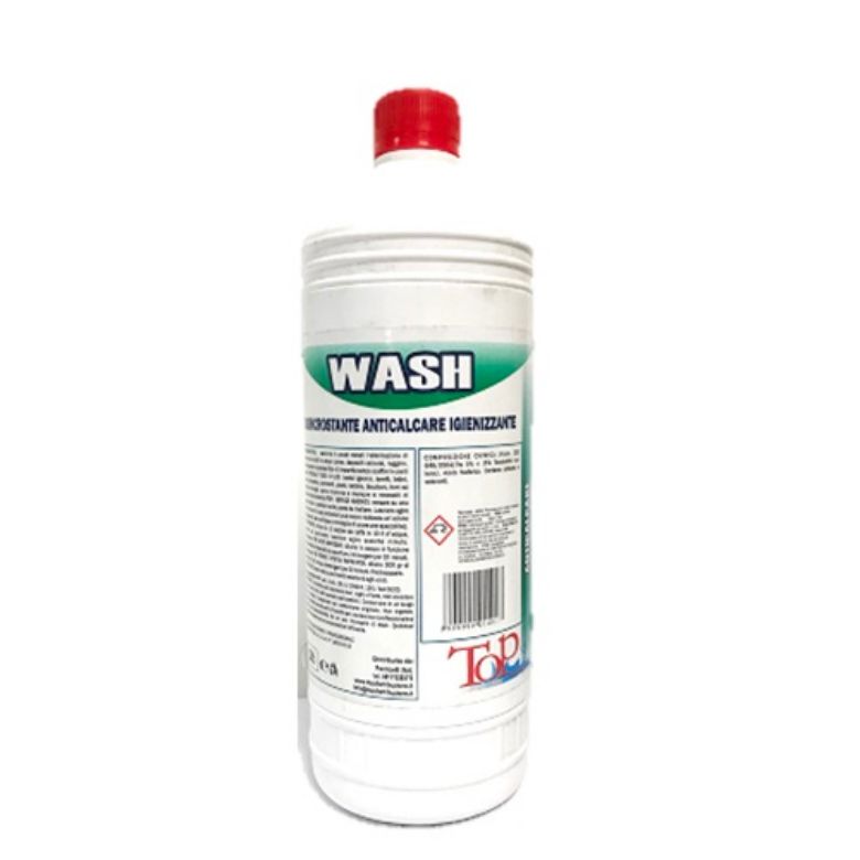 Immagine di WASH DISINCROSTANTE ANTICALCARE 1 LT - Confezione da 6 Pezzi - WASH