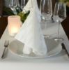 Immagine di TOVAGLIOLI BIANCO ELEGANCE 40pz 40x40 - COD. 168440 DUNI CRYSTAL