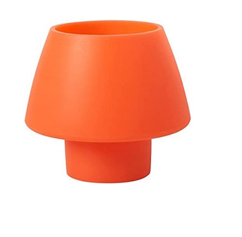 Immagine di PORTACANDELE SILICONE 11,4x9.2 MANDARINO - COD.165715 MOODY MANDARINO DUNI