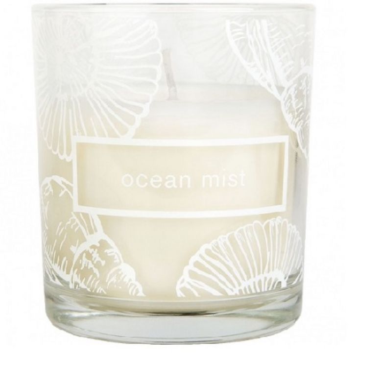 Immagine di CANDELA VASO TRASP.OCEANO Ø7cm 30H 1pz - COD 170645