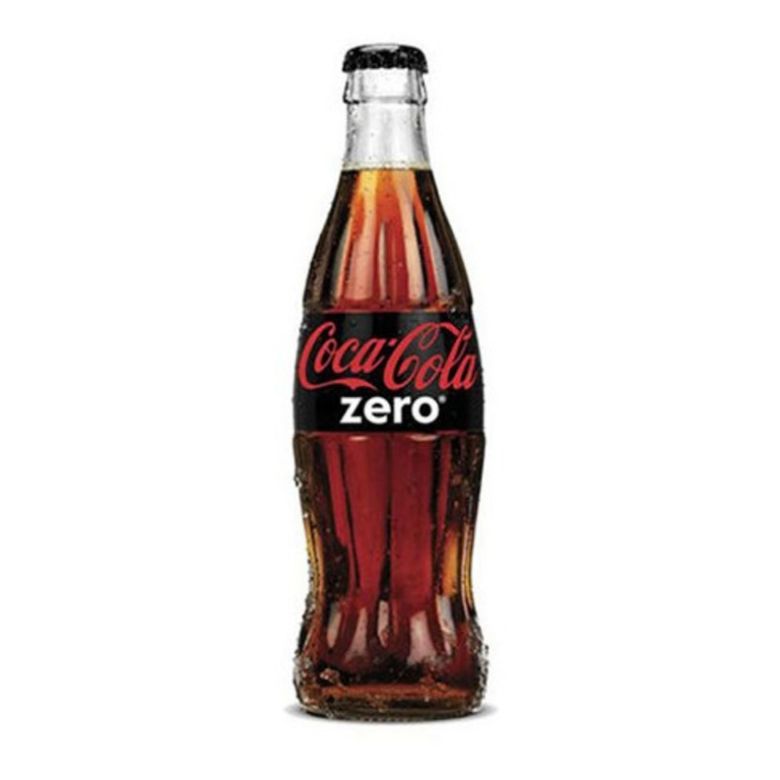 Immagine di COCA-COLA ZERO-20CL - Confezione da 24 Bottiglie - BOTTIGLIA VETRO