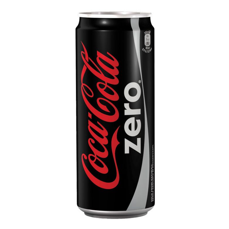 COCA-COLA ZERO-33CL LATTINA - Confezione da 24 Barattoli