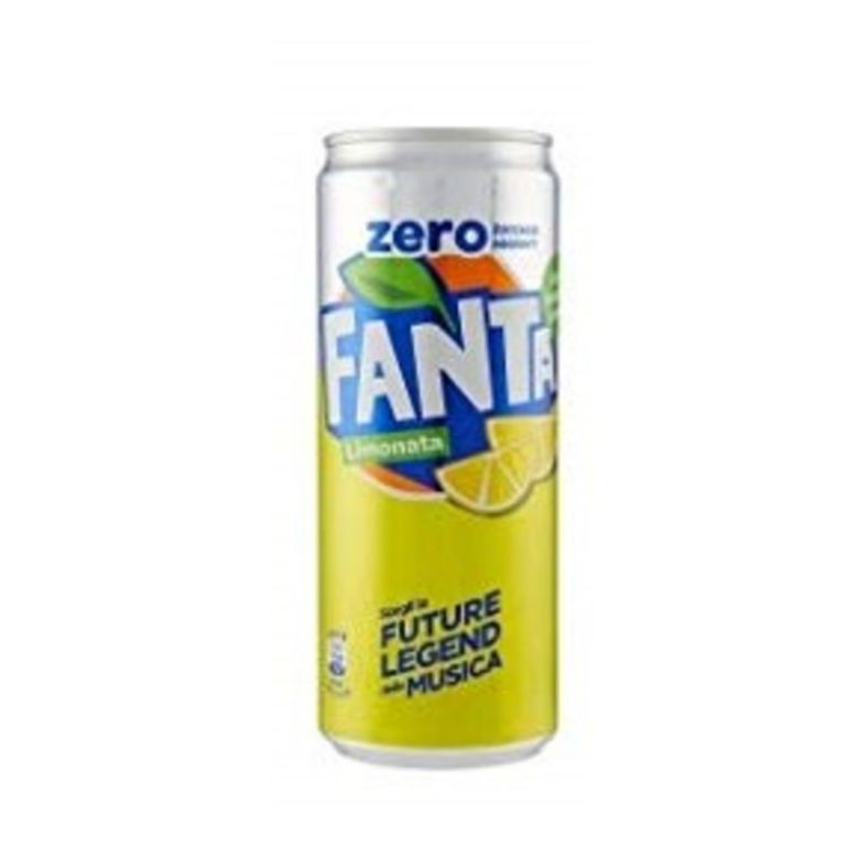 Immagine di FANTA LEMON ZERO -33CL - Confezione da 24 Barattoli - LATTINA