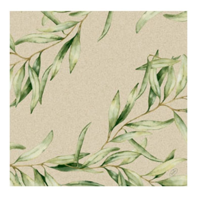 Immagine di TOVAGLIOLI DUNI SOFT 60pz 40x40 FOLIAGE - Confezione da 12 Pezzi - COD 195801 DUNI DESIGN