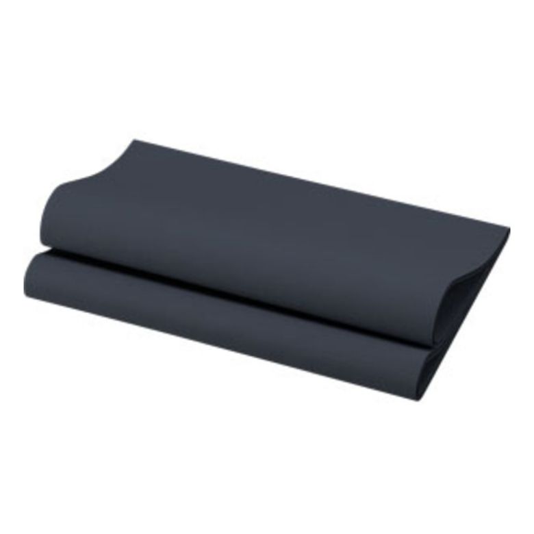 Immagine di TOVAGLIOLI  DUNI SOFT 60pz 40x40 NERO - Confezione da 6 Pezzi - COD 200899 DUNI  BIO