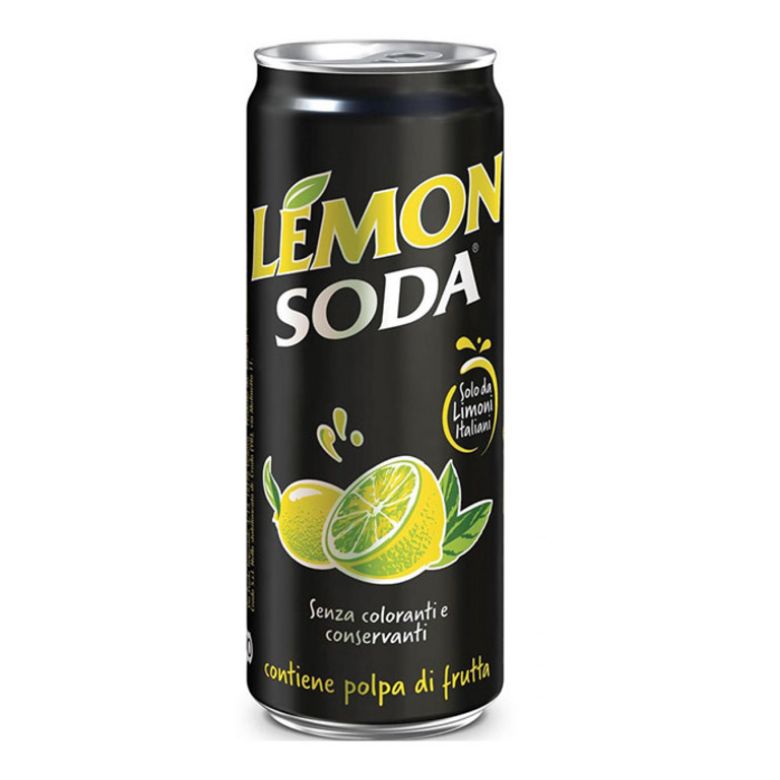 Immagine di LEMONSODA-33CL - Confezione da 24 Barattoli - LATTINA