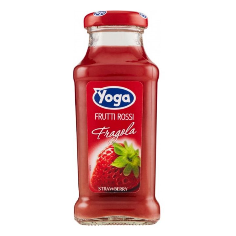 Immagine di YOGA FRUTTI ROSSI FRAGOLA-20CL - Confezione da 24 Bottiglie - LINEA CLASSIC