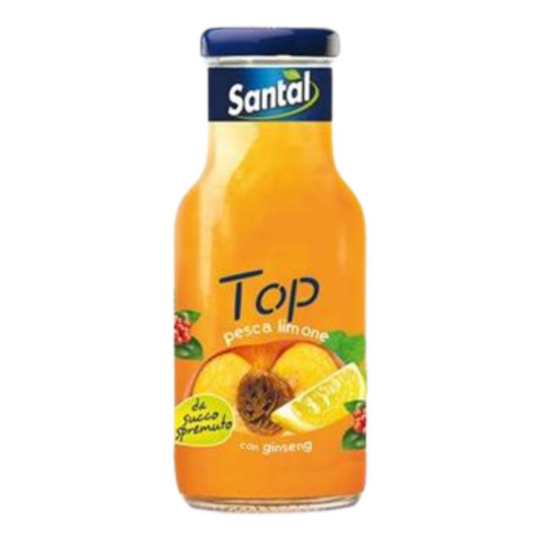 Immagine di SANTAL PESCA/LIMONE 25CL BT TOP - Confezione da 12 Bottiglie