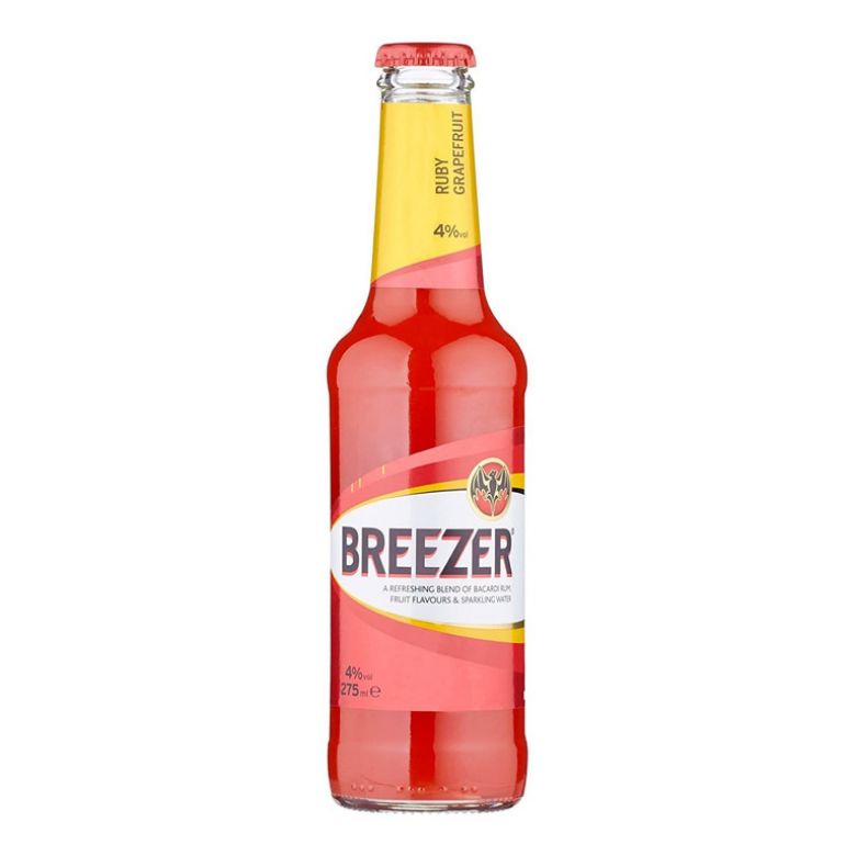 Immagine di BACARDI BREEZER POMPELMO ROSSO-27,5CL - Confezione da 24 Bottiglie