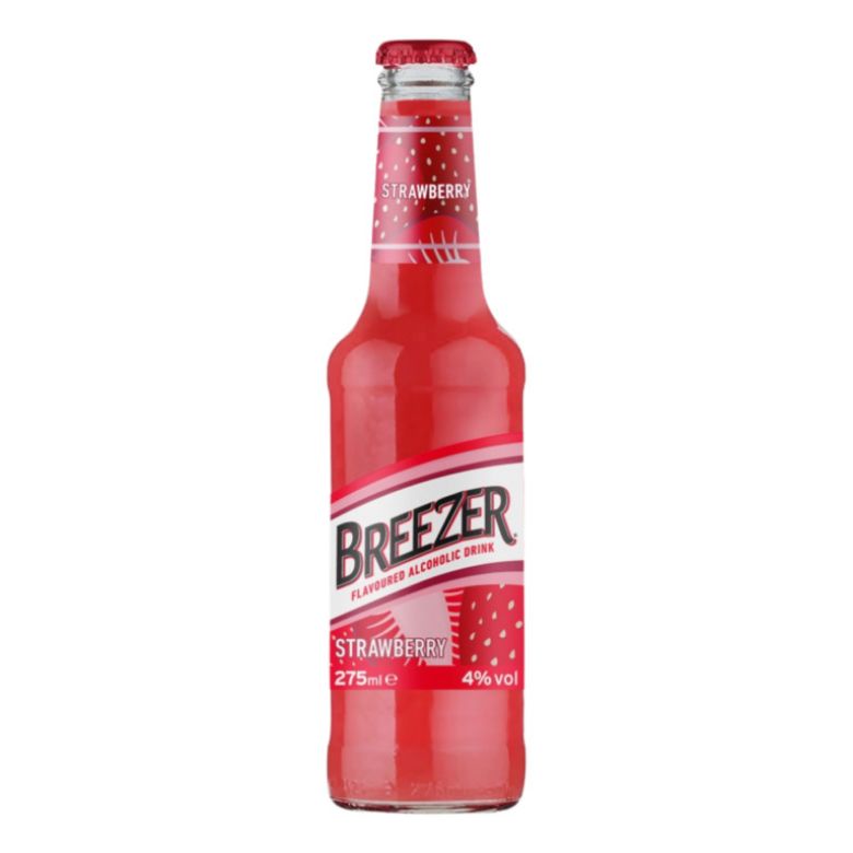 Immagine di BACARDI BREEZER FRAGOLA-27,5CL - Confezione da 24 Bottiglie -