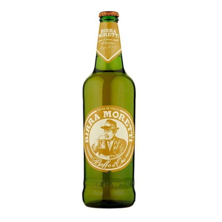 Immagine di BIRRA MORETTI BAFFO D'ORO-66CL - Confezione da 15 Bottiglie -