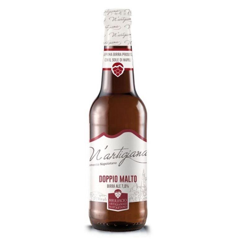 Immagine di BIRRA N'ARTIGIANA DOPPIO MALTO-33CL - STRONG ALE