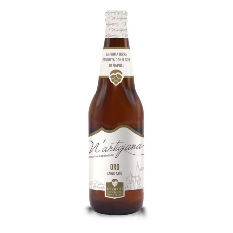 Immagine di BIRRA N'ARTIGIANA ORO-66CL LAGER